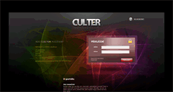 Desktop Screenshot of culter.cz